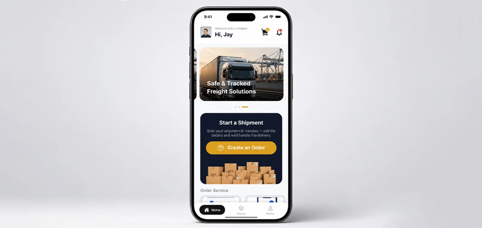 EuroShipper screenshot